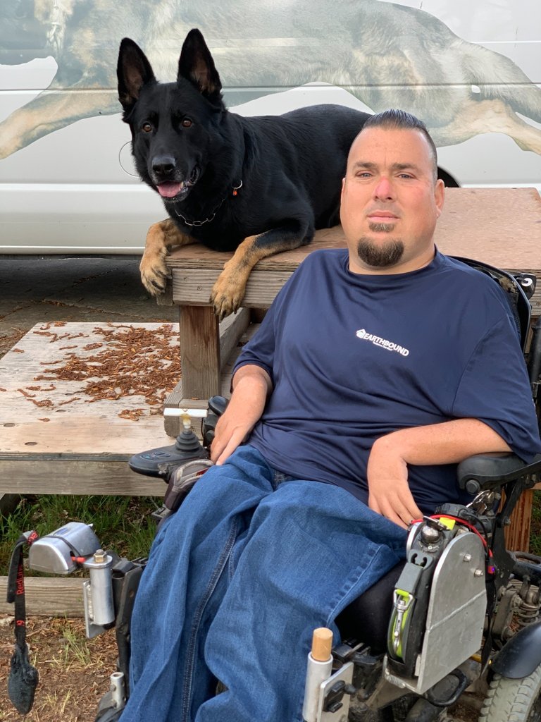 Jason Lake dog trainer and dog lover
