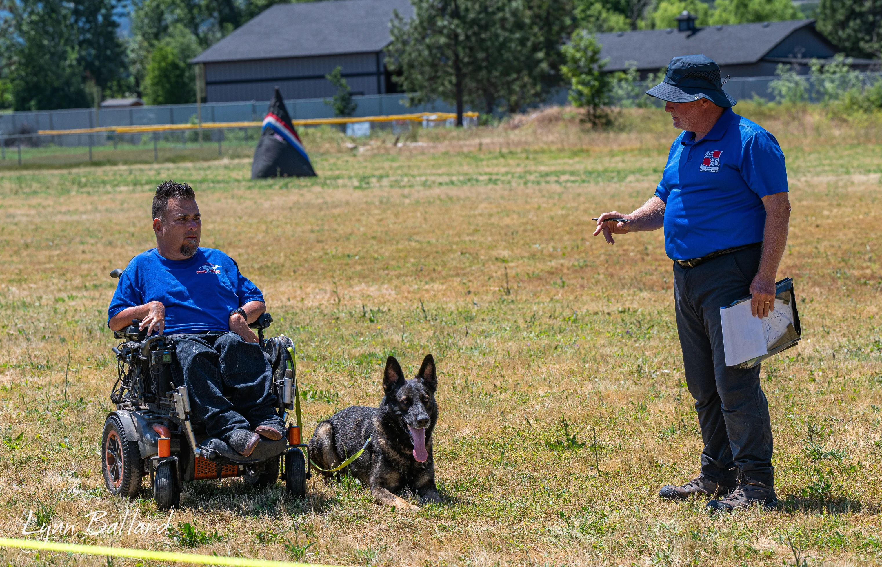 Jason Lake focused dog training photo